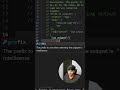 8/100 Tricks: CSS Boilerplate Shortcut | HTML CSS JS Animation and Effects #htmlcss #webdevelopment