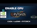 #5. Enable GPU – Install CUDA Toolkit, cuDNN & PyTorch | Step-by-Step Guide