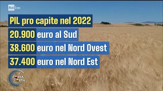 Il divario tra Nord e Sud - Porta a porta 21/12/2022