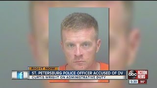 St. Pete police officer arrested for domestic battery