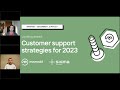 looking ahead customer support strategies for 2023