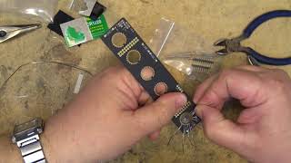 16 segment 6 digit vfd clock build