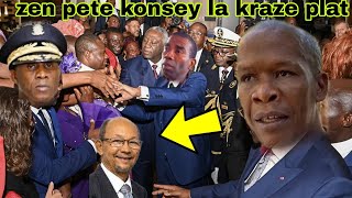 27 janvier 2025 tout moun kouri vin gade gras ak guy philippe kife konsey la pa asasinen Normil Ramo