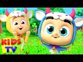 Story of Three Billy Goats Gruff | Pretend and Play Song | Super Supremes Cartoon | Kids Tv Stories