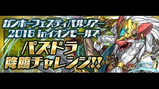 【パズドラ】ハヌマーン降臨 ガネーシャPT  高速周回 花火なし