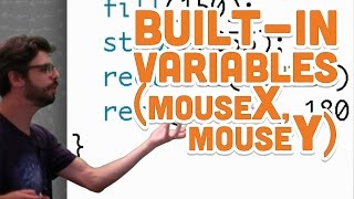 3.2: Built-in Variables (mouseX, mouseY) - Processing Tutorial