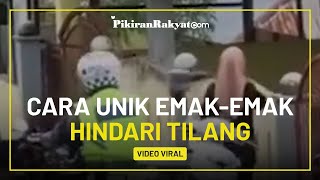 Unik! Video Wanita Coba Kelabui Polisi Diduga agar Tidak Ditilang, Warganet: Emak-emak Dilawan