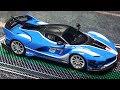 1/64 Ferrari FXX-K Evo blue by U2 resin model car review