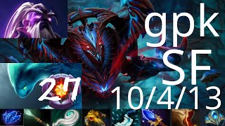 gpk Shadow Fiend vs Lorenof Void Spirit, Yatoro Morphling, Dragon Knight - roshan fight - dota2