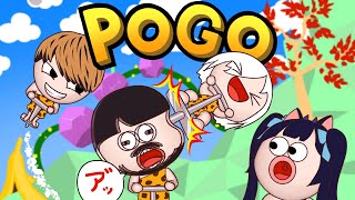 【VCC  POGOSTUCK】4人仲良く紐でつながれるって何！？   k4sen/よいち/らいじん　#vccpogo【アルス・アルマル/にじさんじ】