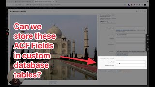 How to store attachment ACF field data in custom database tables with a quick ACF location rule hack
