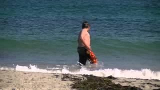 my nephew in the ocean