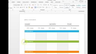 Modifying a Template - Word Expert MOS Review