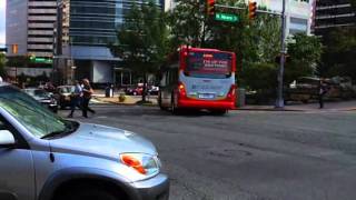 DC Circulator Vanhool A300 #1136 on the Rosslyn-Georgetown Route