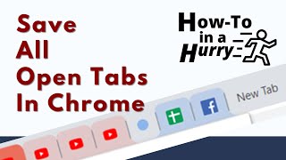 Bookmark All Open Tabs in Chrome