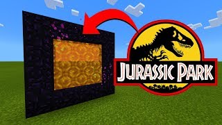 How To Make A Portal To The Jurassic Park Dimension in Minecraft!