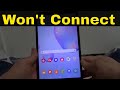 Samsung Galaxy Tab A Won't Connect To Internet-How To Fix