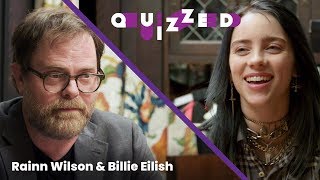 Billie Eilish gets QUIZZED by Rainn Wilson on ‘The Office