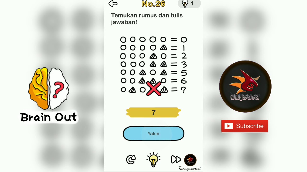 KUNCI JAWABAN BRAIN OUT NO. 26 || TEMUKAN RUMUS DAN TULIS JAWABAN - YouTube