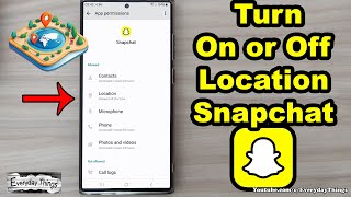 How to Turn On or Off Location on Snapchat: Quick Tutorial!