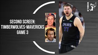 Timberwolves-Mavericks Game 3 | Second Screen
