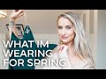 MY UPDATED SPRING CAPSULE WARDROBE - WHAT IM WEARING FOR SPRING | VICTORIA