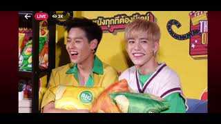 [FB Live] Billkin & PP Krit in #ดูหนังทุกทีต้องมีเลย์ 20Sep23 | AmyExxon