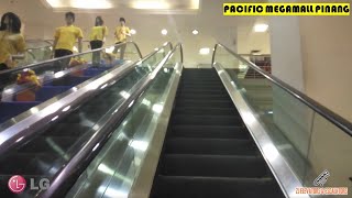 An ride of one LG Escalator (B/F - G/F) at Pacific @ Megamall Pinang, Penang, Malaysia.