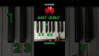 Huawei ringtone Easy piano tutorial #piano #huawei #howtoplay #howto #tutorial #music