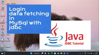 Fetch Data from MySQL Database Using Java JDBC | Login Form Example in Java 2025