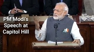 Watch full speech: PM Modi addresses US lawmakers at Capitol Hill