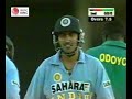 virender sehwag u0026 das gupta chasing target of 90 runs in 12 overs against kenya tri series 2000 01