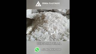 BAHAN BAKU BIJI PLASTIK Hi Impact Natural (HIPS) | Giling Kering