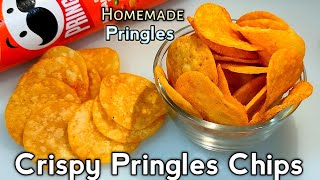 Homemade Pringles | Perfect \u0026 Tasty Potato Pringles Chips |Potato Chips #pringles #chips #TastyFood