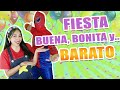 🤑Cómo organizar FIESTA INFANTIL con POCO DINERO 😱 - (Con menos de 100 USD) -  Plantilla de REGALO 🎁