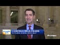 sen. tom cotton on why he s in favor of a targeted travel ban to contain coronavirus