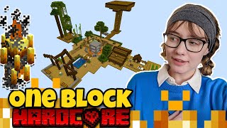 Minecraft Skyblock One Block, but it's HARDCORE [#6]