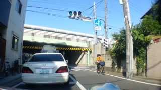 上一色３丁目から新中川方面へ（車載動画）