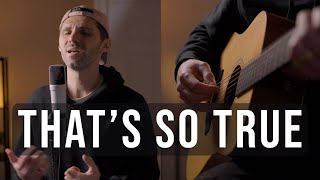 Gracie Abrams - That’s So True | Acoustic cover by Ben Woodward