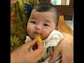 First time eating orange 😂🍊#baby #6monthsbaby #orange #shorts #short #shortvideo