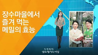 장수마을에서 즐겨 먹는 메밀의 효능 - (2011.11.19_392회 방송)_자연이 준 선물, 제철음식 2편 - 메밀