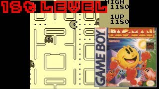 Pac-Man (1991, Game Boy) - 1st Level
