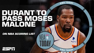Perk on KD entering NBA’s top 10 scorers: ‘He is the GREATEST scorer of all time’❗️ | NBA Today