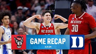 Late surge PROPELS NC State past Duke, advances to Final Four as 11-seed | CBS S