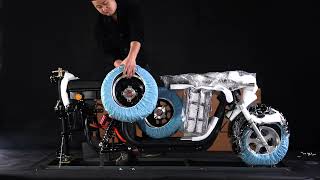 Aufbau und Montage des Elektro-Trikes CP-3 by MC | Fahrzeugteile