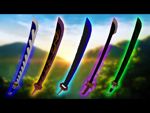 EASIEST WAY TO GET ALL KATANAS! – Project Slayer