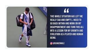 Novak Djokovic defaulted | US Open 2020 | Novak Djokovic vs Pablo Busta 4th round