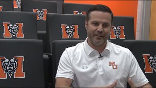 WATCH: Hear Mercer Men's Basketball new head coach Ryan Ridder share goals for first season