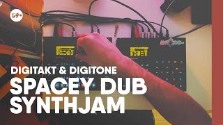 Digitakt \u0026 Digitone Space House Synthjam | 59 Perlen