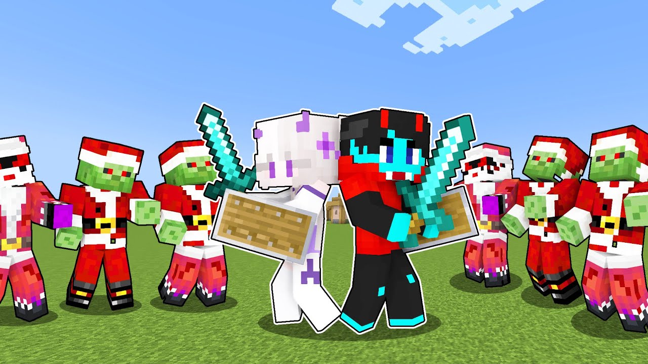 Zombie Santa Apocalypse Minecraft Youtube